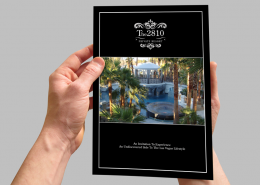 The 2810 Private Estate Brochure designed by Dre5 Productions